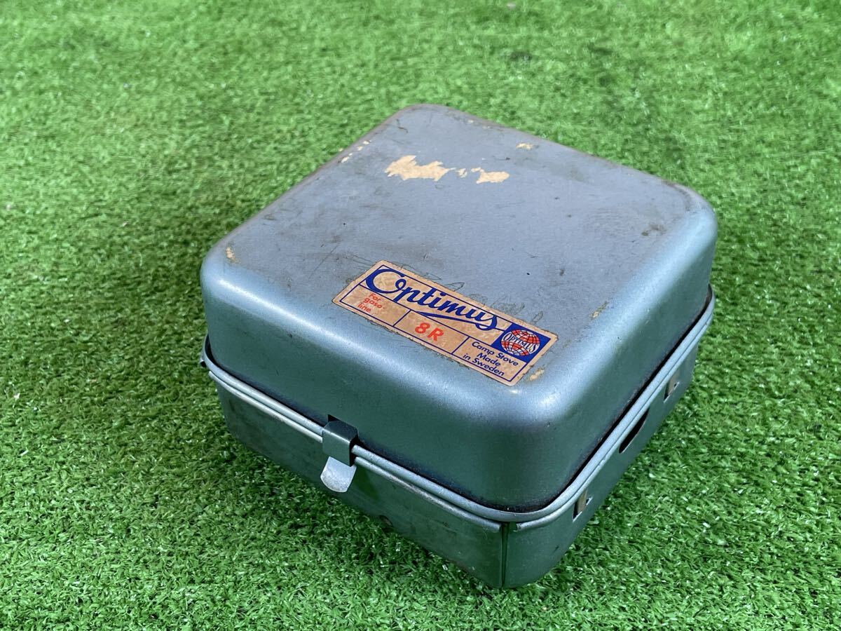 9B65 希少 オプティマス Optimus 8R シングルバーナー ガソリンストーブ キャンプ アウトドア 動作未確認 現状品_画像2