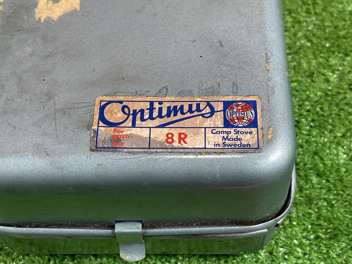 9B65 希少 オプティマス Optimus 8R シングルバーナー ガソリンストーブ キャンプ アウトドア 動作未確認 現状品_画像3