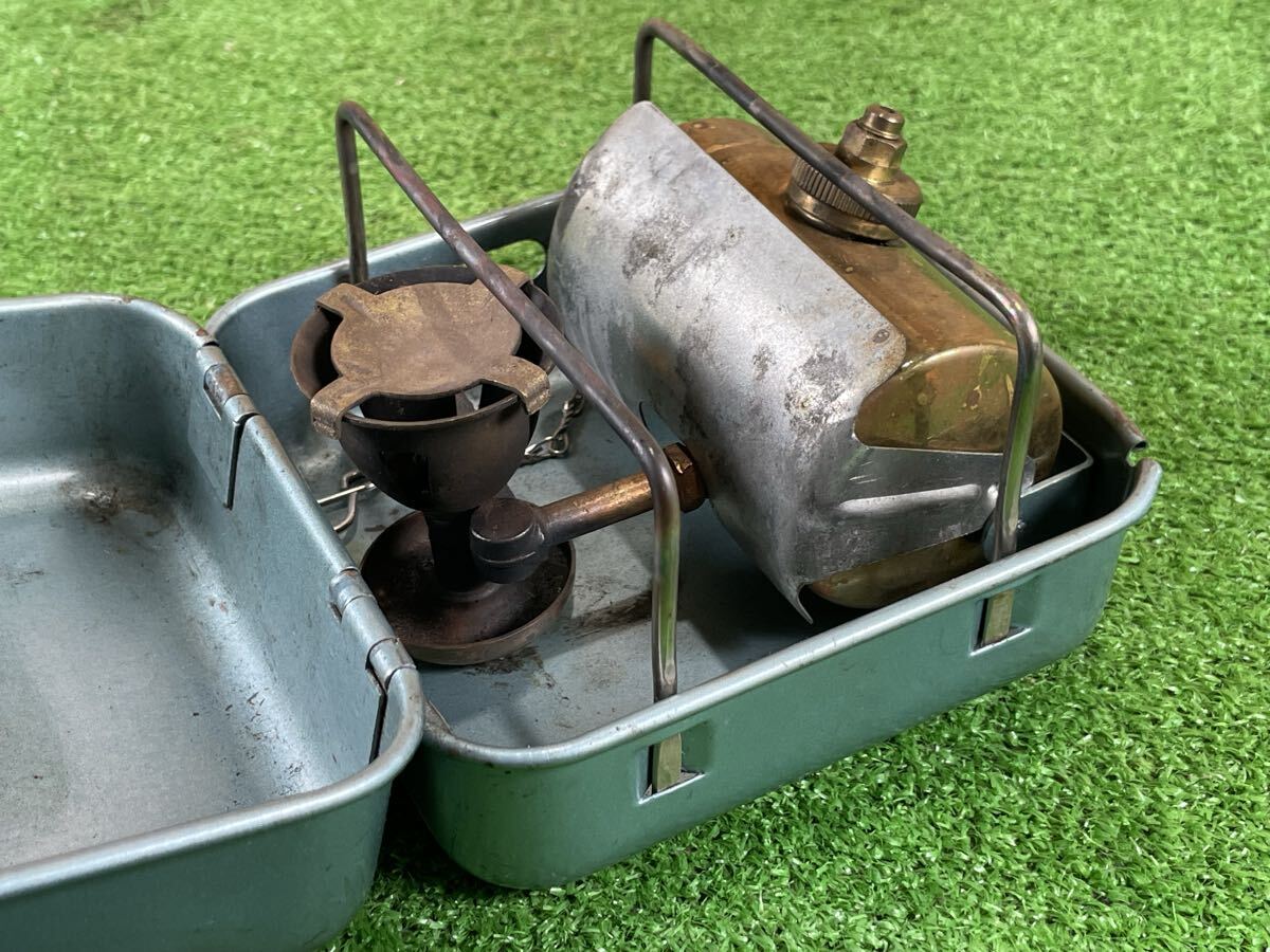 9B65 希少 オプティマス Optimus 8R シングルバーナー ガソリンストーブ キャンプ アウトドア 動作未確認 現状品_画像9