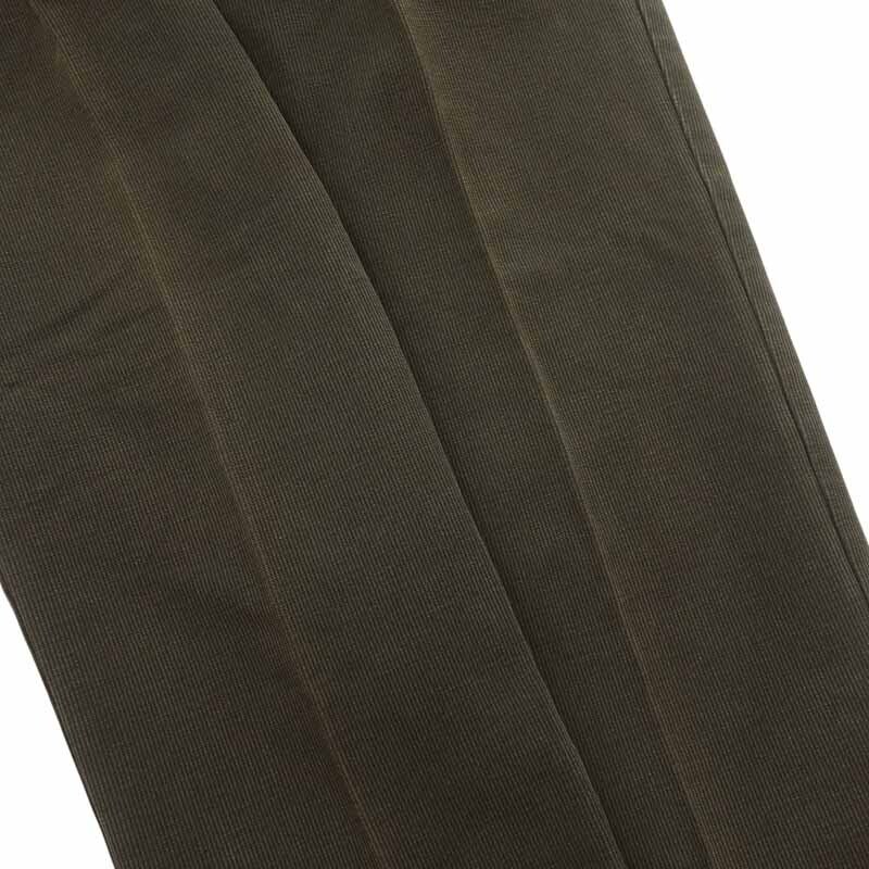 【特別価格】INCOTEX COTE DE CHEVAL コットン ピケ パンツ ブラウン サイズ メンズ44_画像6