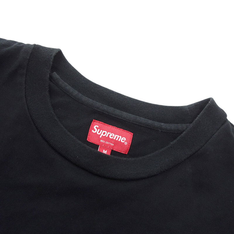 【特別価格】SUPREME SMALL BOX LOGO 半袖 カットソー Tシャツ ブラック サイズ メンズMの画像5