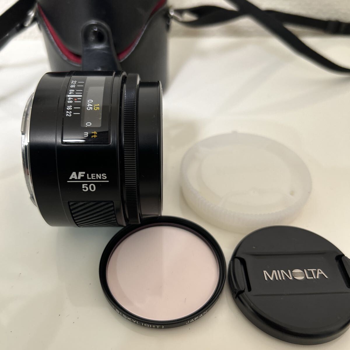 (b09)美品/MINOLTA ミノルタ AF 50mm f/1.4 (22)標準単焦点レンズ 一眼レフ 交換レンズ フィルムカメラ/送60