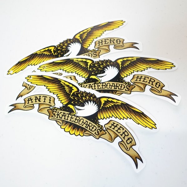 3枚セット Eagle Anti Hero sticker ステッカー シール antihero アンチヒーロー アンタイヒーロー skateboard スケートボード_画像1