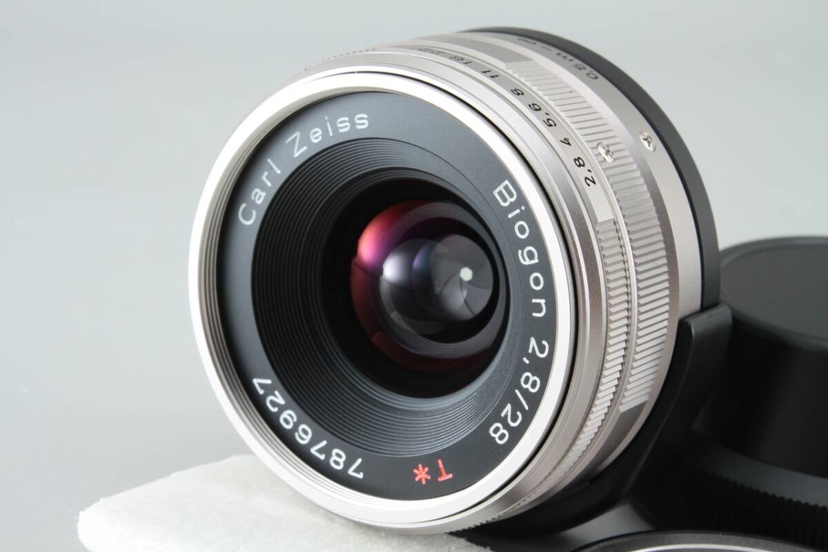 〓美品〓CONTAXコンタックス Carl Zeiss Biogonビオゴン T* 28mm F2.8 G #5765_画像2