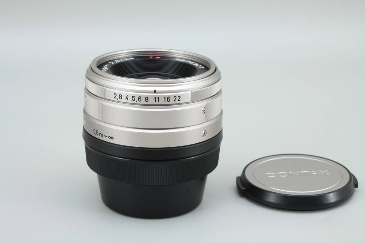 〓美品〓CONTAXコンタックス Carl Zeiss Biogonビオゴン T* 28mm F2.8 G #5765_画像1