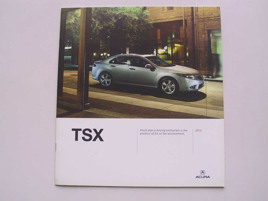 ACURA　アキュラ　TSX　（アコード）　2011-2012年モデルUSAカタログ_画像2
