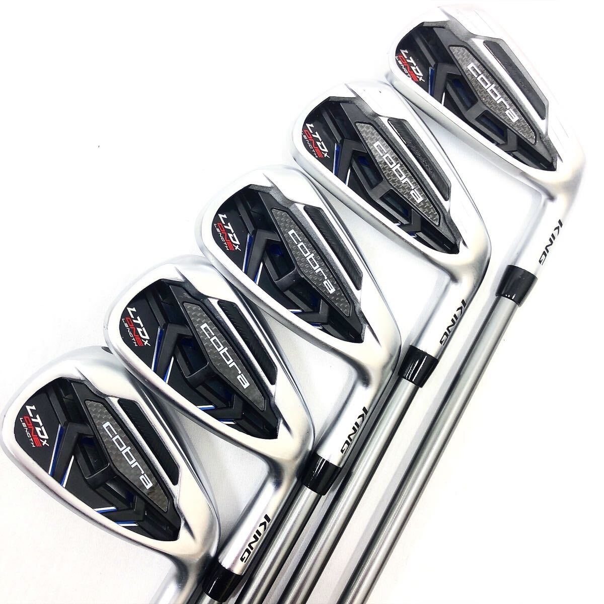 美品　KING コブラ キング アイアン セット LTDx ONE LENGTH フレックスR 6/7/8/9/P 5本セット　右利き　R阿0902