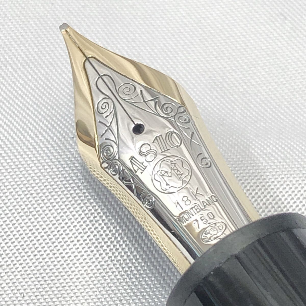 MONTBLANC モンブラン マイスターシュティック No.149 ペン先 4810 18K 750 萬年筆 R阿0913