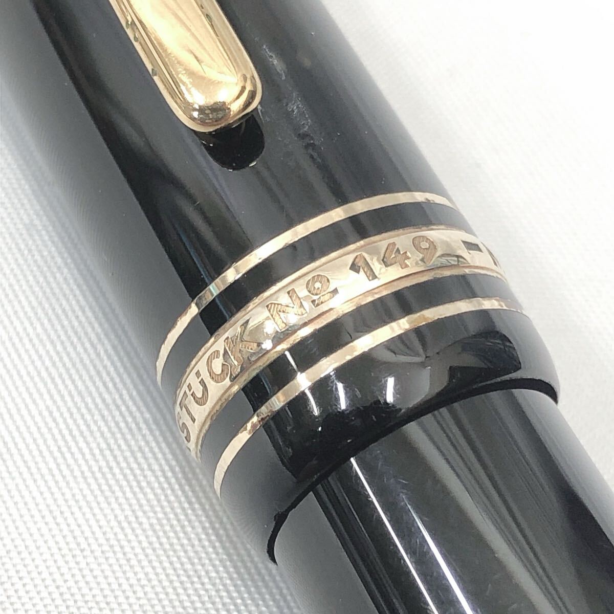 MONTBLANC モンブラン マイスターシュティック No.149 ペン先 4810 18K 750 萬年筆 R阿0913
