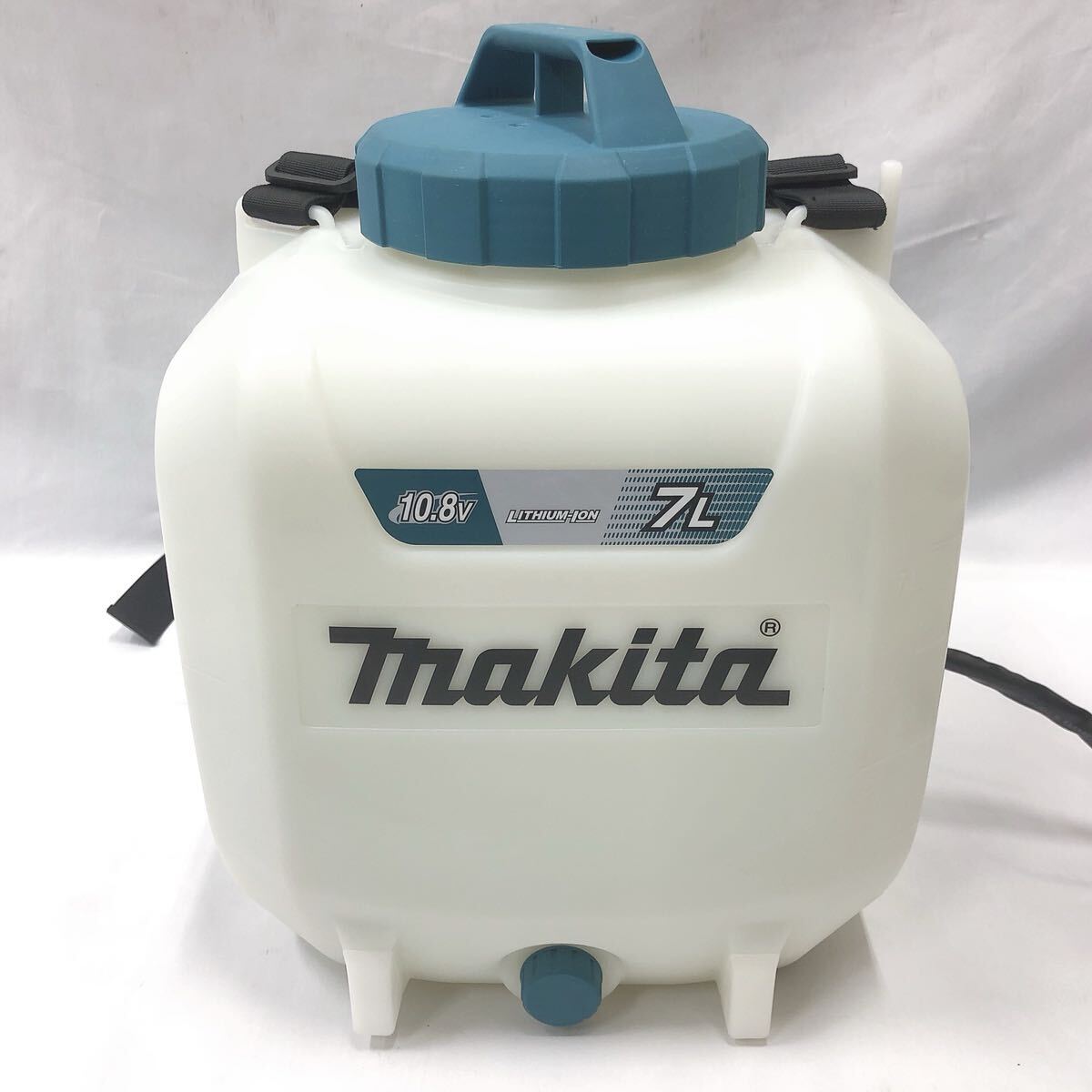 美品　動(dòng)作品　makita マキタ 10.8V 充電式噴霧器 MUS077D タンク容量7L バッテリー付屬　追加寫(xiě)真有り　R尼0920