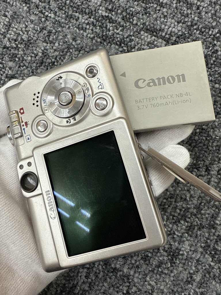 ▽１円～ Canon IXY DIGITAL 55 PC1150 キャノン コンパクトデジタルカメラ 現(xiàn)狀品 KB203468