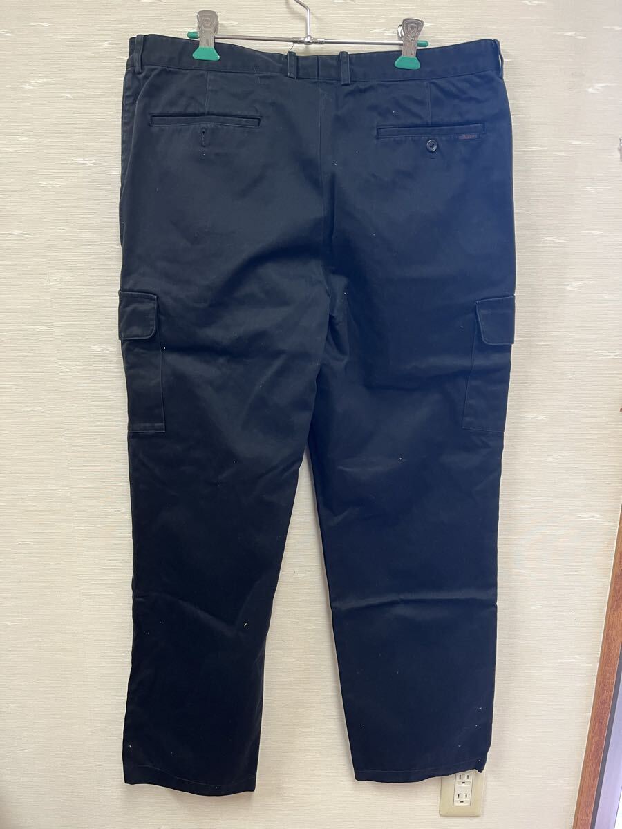 美品　PAPASパパス　メンズカーゴパンツ ブラック ボトムス　サイズXL_画像2