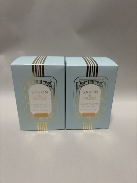 未使用品 メリーアンドハリー サボン&ムスクの香り EDT 50ml×2個