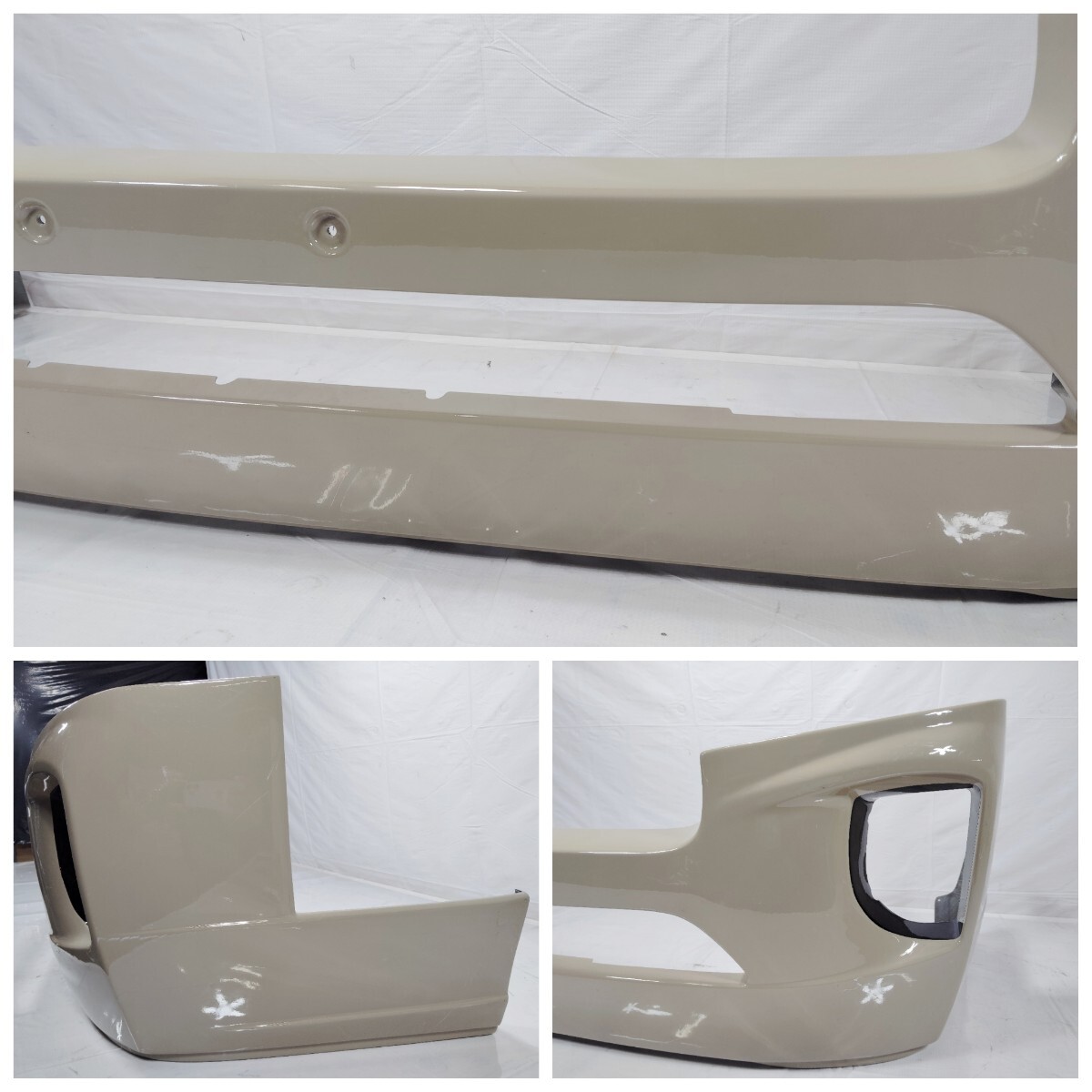 ■送料込■即決 ESSEX LEGARE ハイエース 200系 ナロー標準ボディ 4型 5型 6型 7型 8型 バンパースポイラー ベージュ(4V6) エセックス 29_画像6