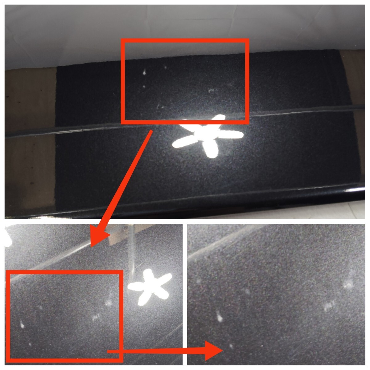 ■送料込■即決 CRS ESSEX バッドパネル ハイエース 200系 ナロー標準 全型 ブラックマイカ(209) ボンネット 黒 トヨタ 34_画像5