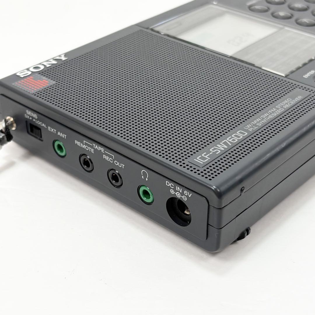 SONY ICF-SW7600 短波ラジオ 付属品豊富 ソニー 箱付き｜Yahoo