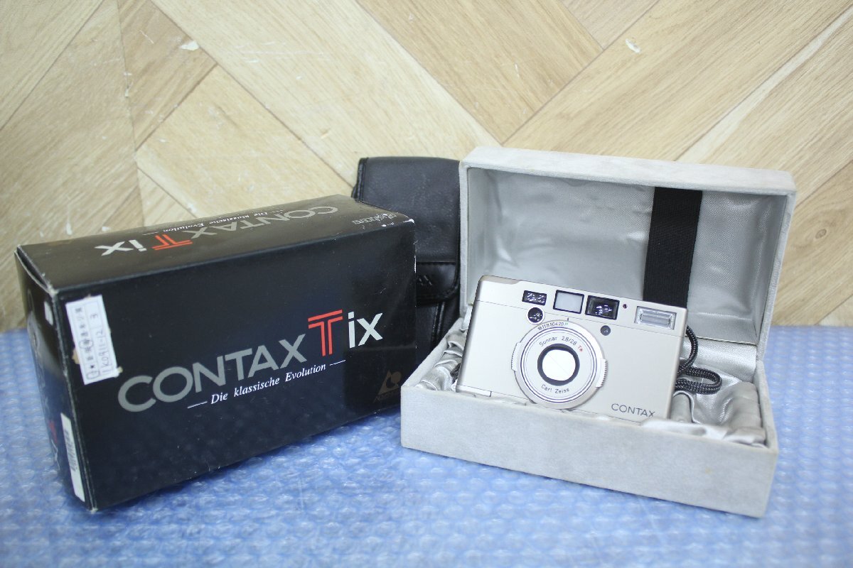 コンタックス CONTAX T ix 京セラ（ジャンク） CONTAX Tix キット