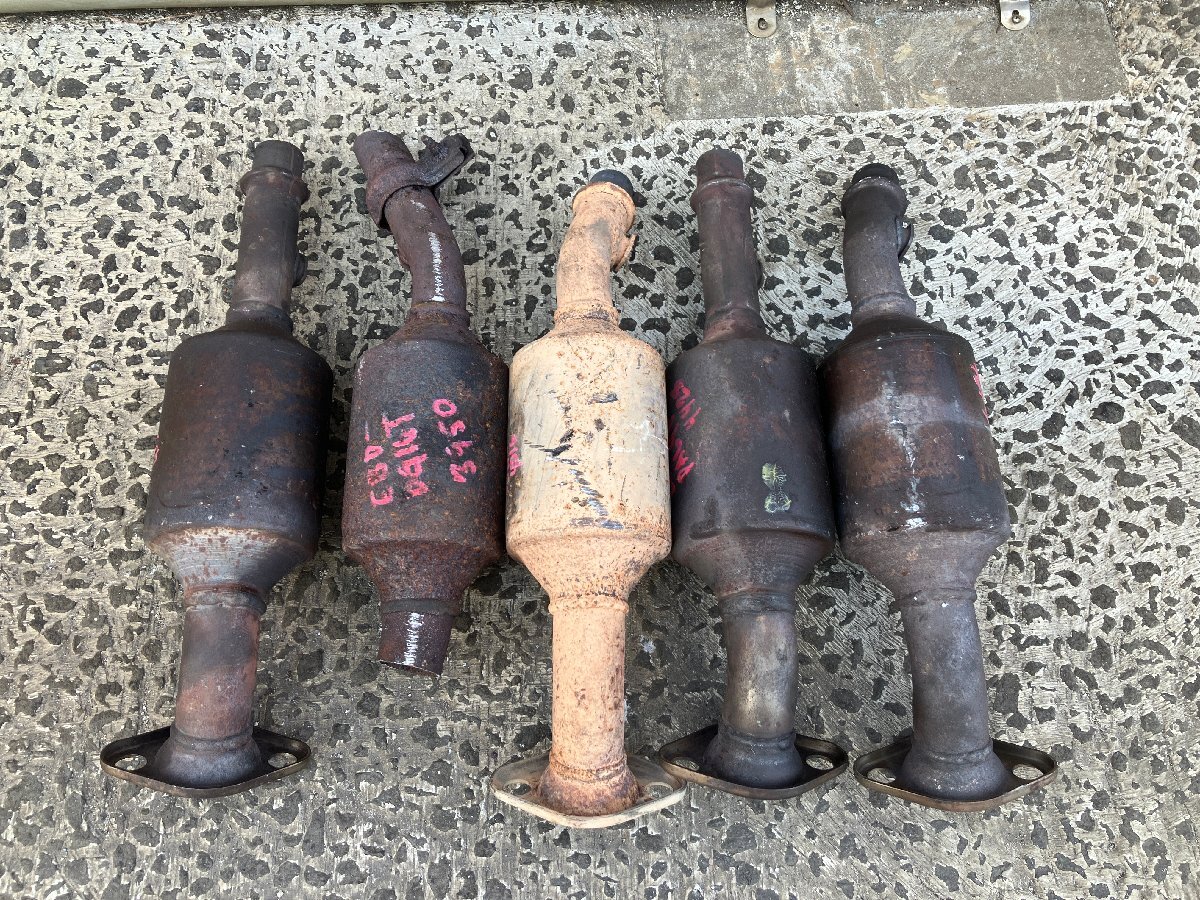 ◇DA16T DA64V DG16T エブリィ キャリィ スクラム スズキ純正 觸媒 キャタライザー コンバーター ジャンク 5臺分