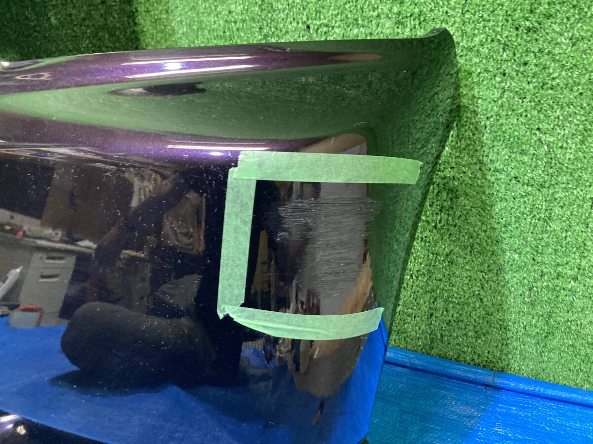  Honda Vamos Hobio ABA-HM3 HM2 HM1 E07Z передний бампер F бампер цвет NoRP37P черный аметист жемчуг труба 26002