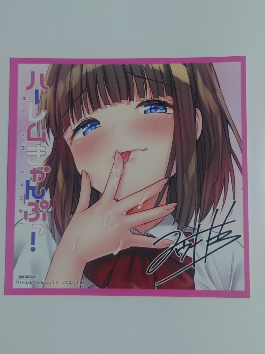 【非売品】「ハーレムきゃんぷ！」 イラストカード ポストカード ノベルティ 漫画 ナイトマ コミックス _画像3