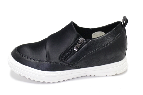 新品2cmインヒールレディースカジュアルシューズ カジュアルスニーカー ブラック 23.5cm_画像5