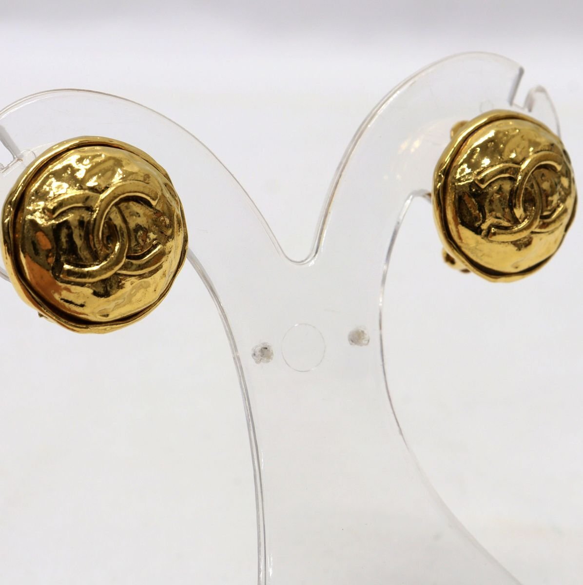 シャネル ココマーク イヤリング 93P ヴィンテージ □21C74_画像3