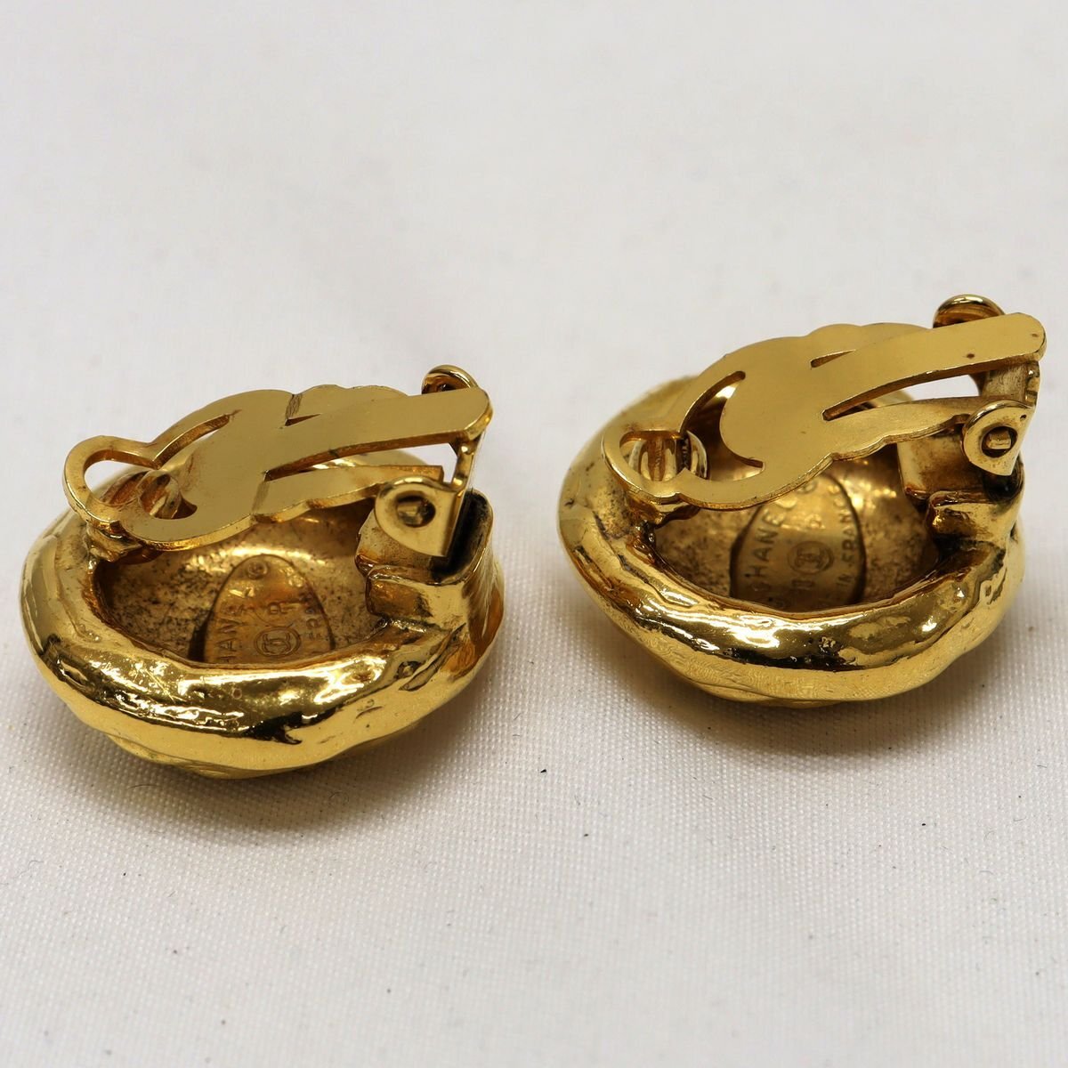 シャネル ココマーク イヤリング 93P ヴィンテージ □21C74_画像10