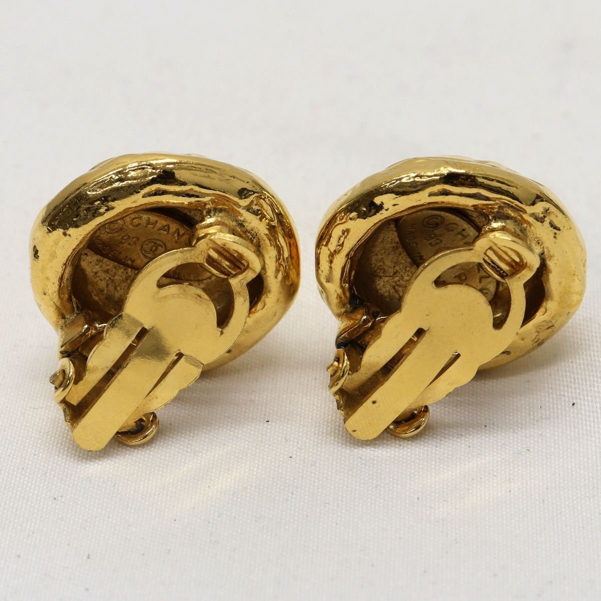 シャネル ココマーク イヤリング 93P ヴィンテージ □21C74_画像8