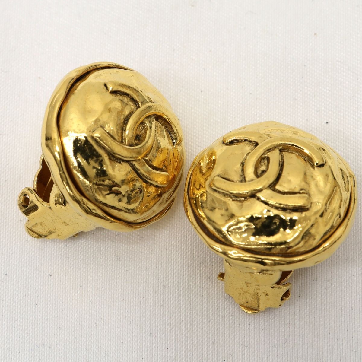 シャネル ココマーク イヤリング 93P ヴィンテージ □21C74_画像4