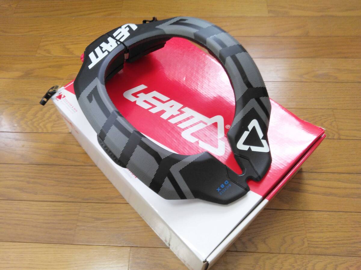 LEATT Neck Brace DBX 3.5 Black/Fuel #L/XL 試着のみ リアット ネックブレス 3.5