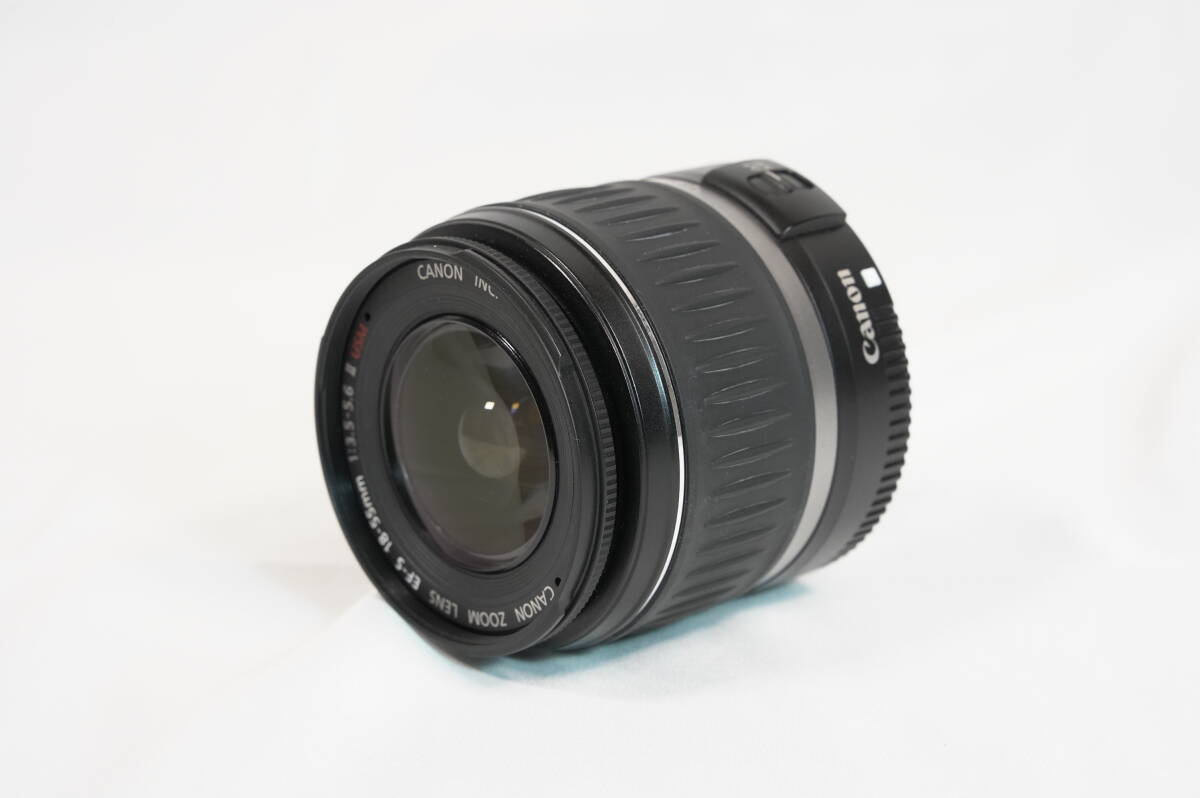 【中古?美品?動作確認済み】CANON ZOOM LENS EF-S 18-55mm F/3.5-5.6 ⅡUSM キャノン デジタル一眼カメラ AF 標準 ズームレンズ