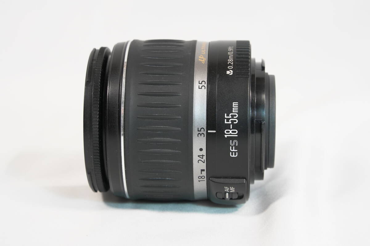 【中古?美品?動作確認済み】CANON ZOOM LENS EF-S 18-55mm F/3.5-5.6 ⅡUSM キャノン デジタル一眼カメラ AF 標準 ズームレンズ