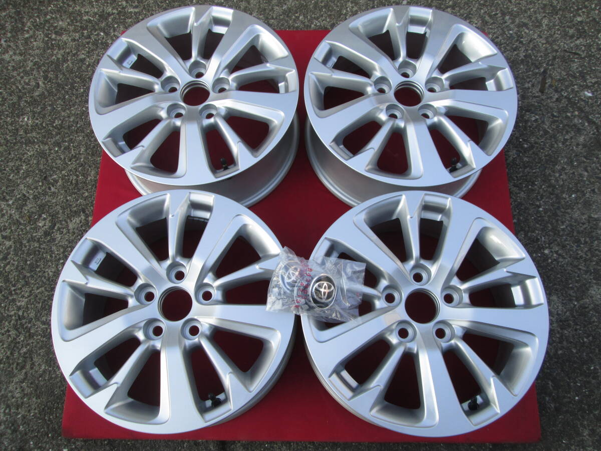 ★新車外し トヨタ ヤリスクロス純正 Gグレード 16インチアルミホイール4本 ノア ヴォクシー エスティマ スタッドレス用に