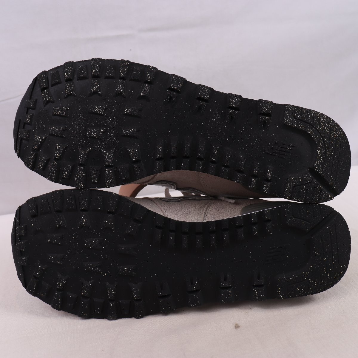 574 ニューバランス 28.0cm/new balance ライトグレー 白 ホワイト 中古 古着 メンズ スニーカー yy6716_画像5