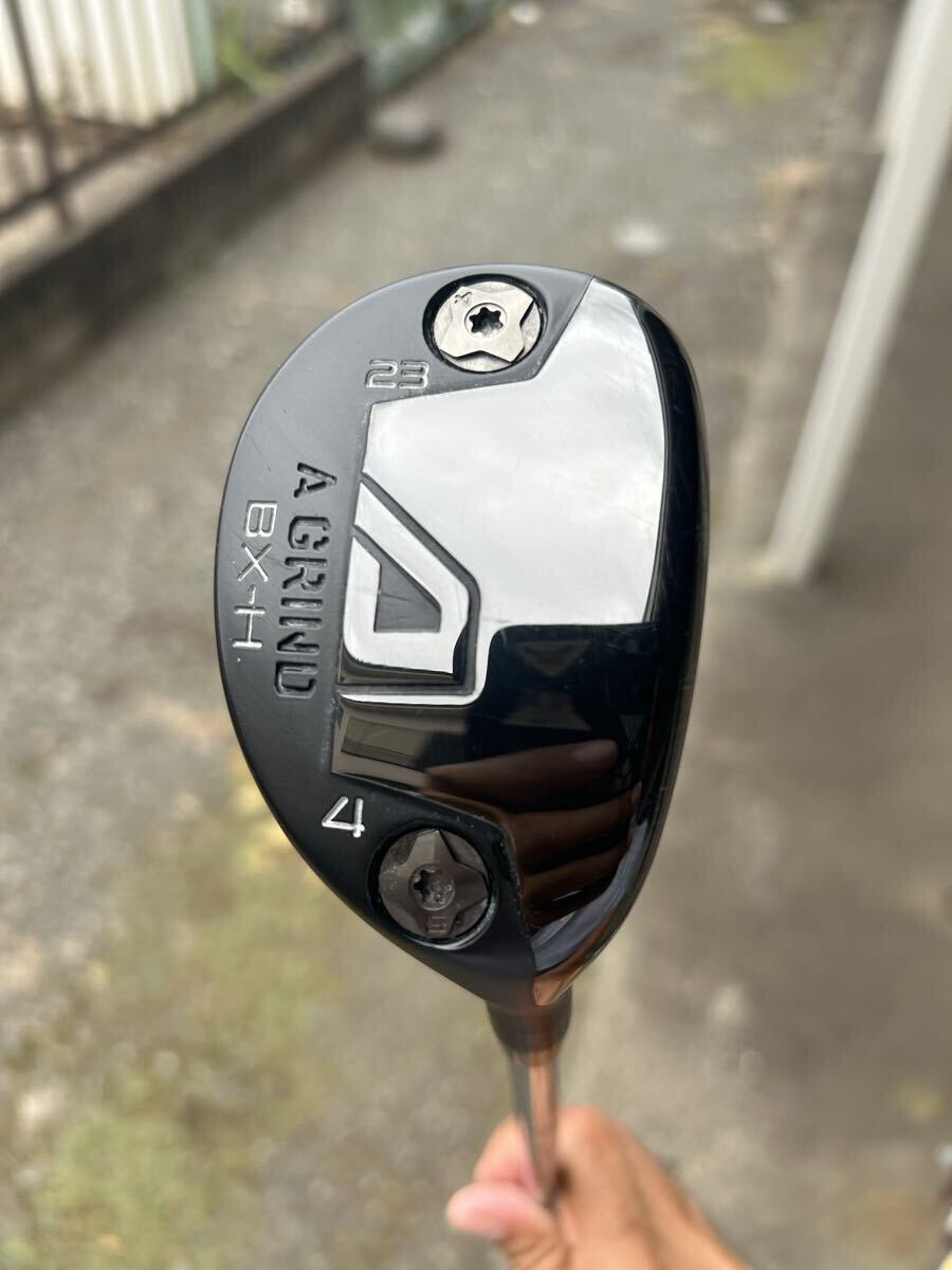 送料無料！【美品】A GRIND BX-H 23度 プロジェクトX 5.5 / Aグラインド ユーティリティ_画像1