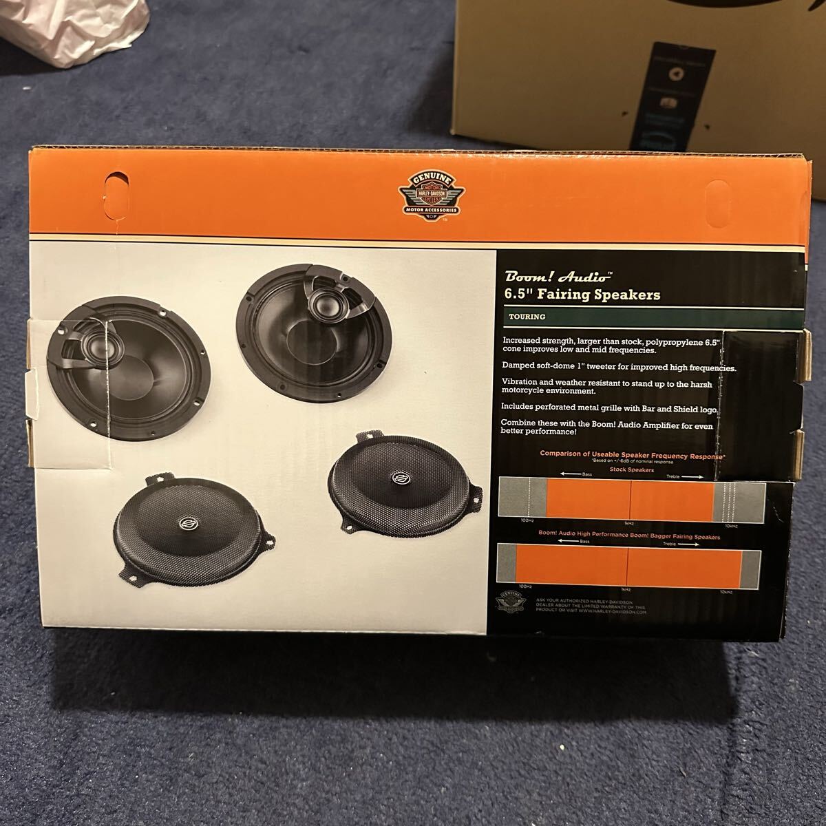 新品未使用 ハーレーダビッドソン 純正 Boom! オーディオ 6.5インチ フェアリングスピーカー ウルトラ ストリートグライド ツーリング_画像2