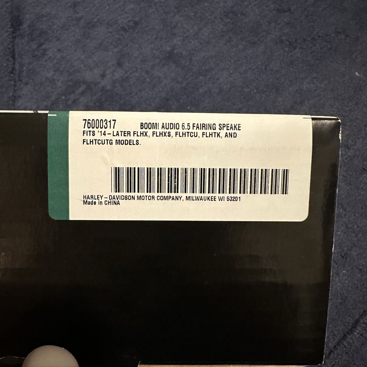 新品未使用 ハーレーダビッドソン 純正 Boom! オーディオ 6.5インチ フェアリングスピーカー ウルトラ ストリートグライド ツーリング_画像6