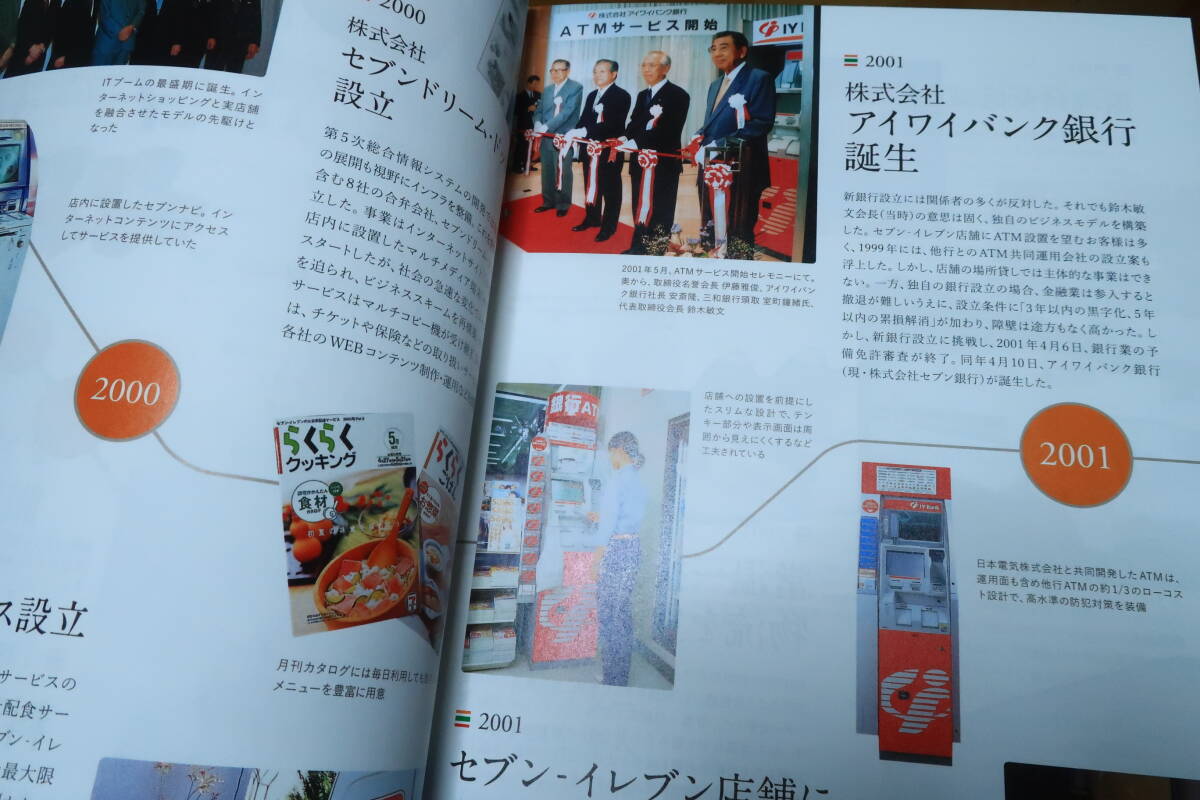 セブン・イレブン・ジャパン　50年の歩み　1973～2023　年表インタビュー　ヨーカ堂　セブン銀行　資料編　CD-ROM_画像3