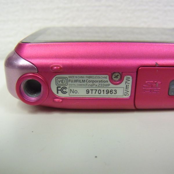 U211-X16C-22 FUJIFILM 富士フィルム FINEPIX Z33WP ファインピクス コンパクトデジタルカメラ 9T701963 付屬品付き 現(xiàn)狀品②