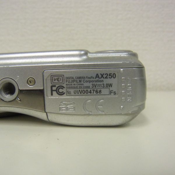U205-X3C-8315 FUJIFILM 富士フィルム FINEPIX AX250 ファインピクス コンパクトデジタルカメラ 0Ｗ004768 現(xiàn)狀品②