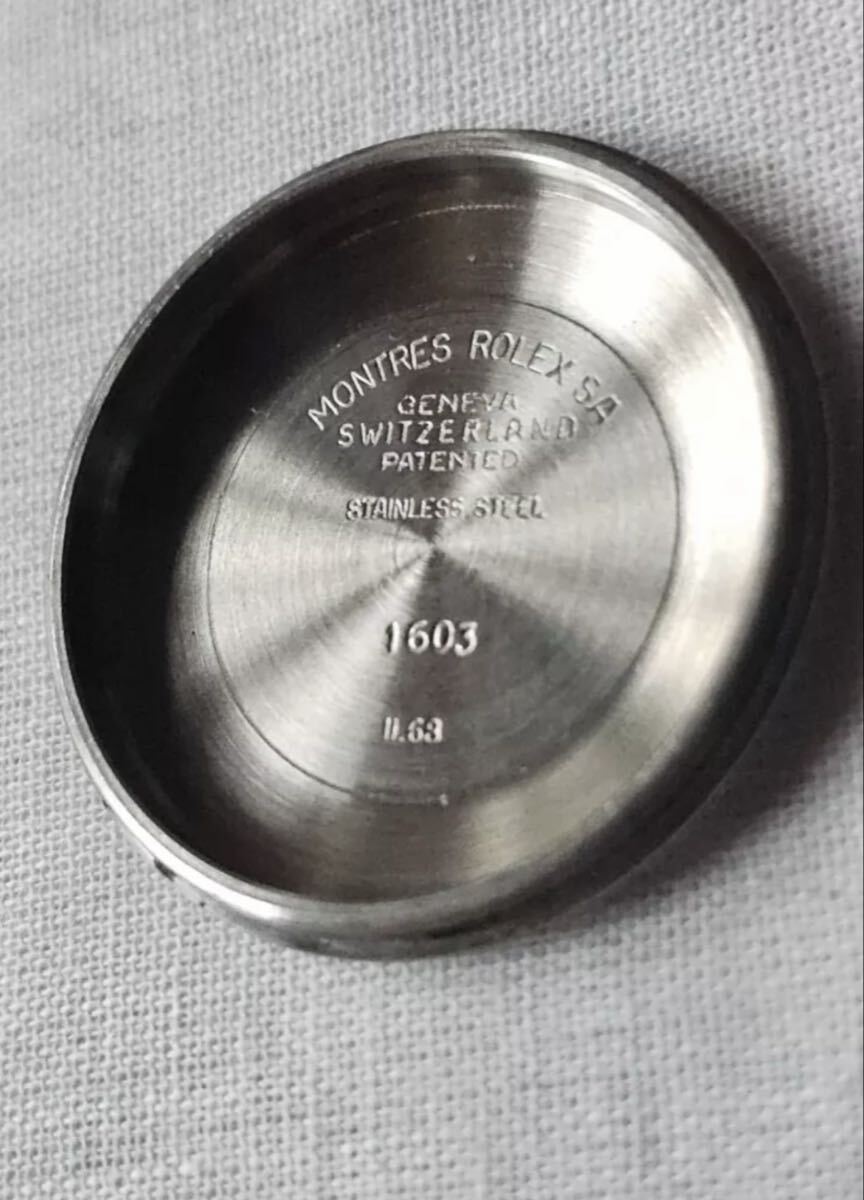 Rolex デイトジャスト datejust ghost dial 1603 1969年制 ゴーストダイヤル GMT 経年変化　トロピカル　tropical 1601