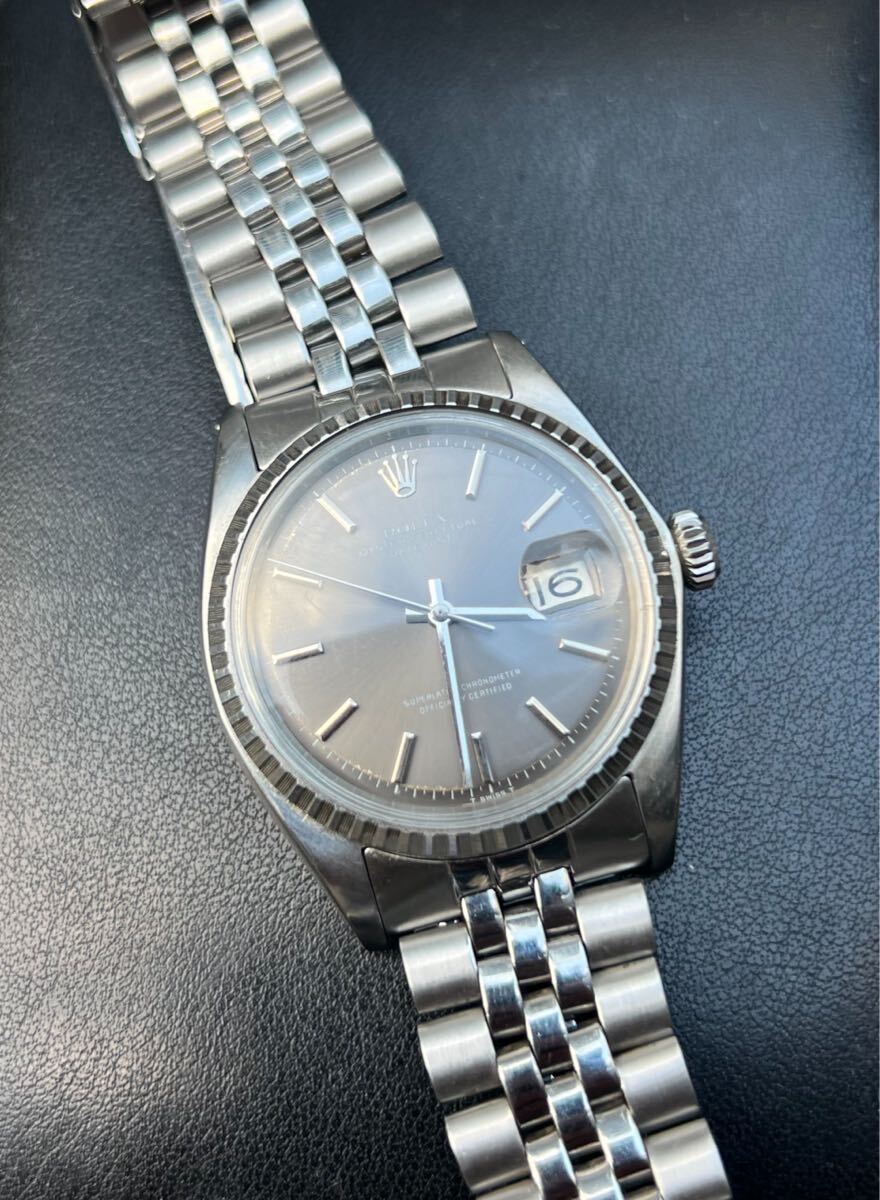 Rolex デイトジャスト datejust ghost dial 1603 1969年制 ゴーストダイヤル GMT 経年変化　トロピカル　tropical 1601