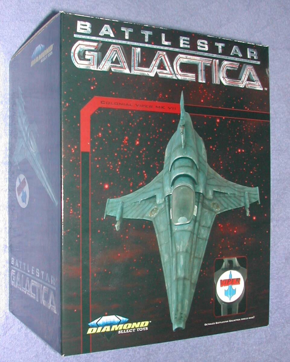 バトルスター・ギャラクティカ★バイパー マーク7 スタチュー★エディションナンバー １/2004★ダイヤモンドセレクト★未開封品_画像1