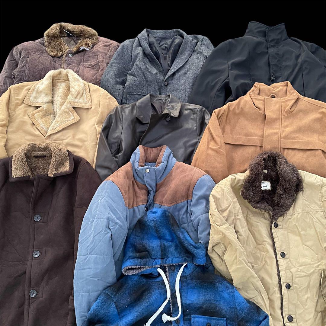 最安値　格安古着　50着まとめ売り　秋冬　長袖　20キロアソート　ハーフベール②