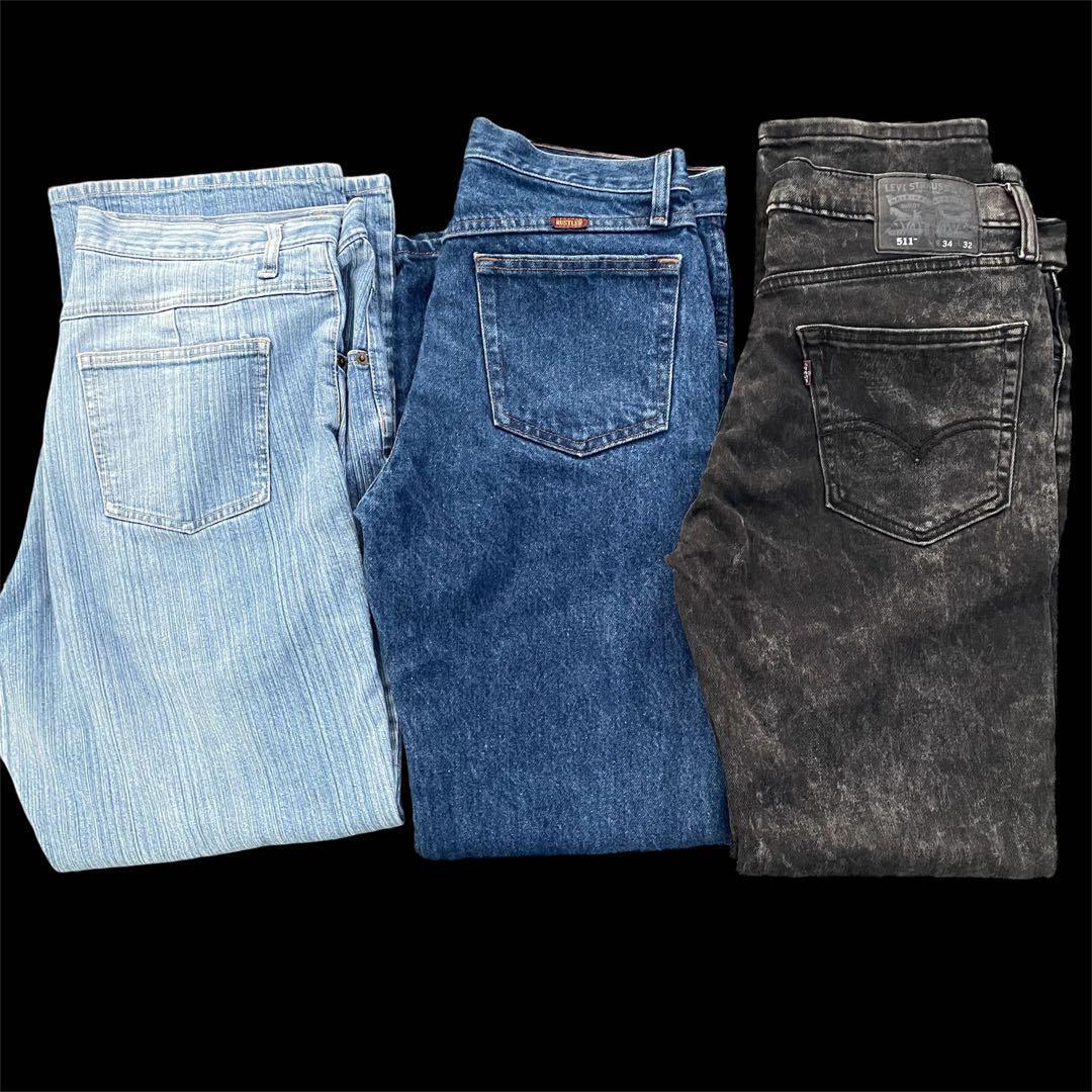 最安値　格安古着　50着まとめ売り　秋冬　長袖　20キロアソート　ハーフベール②