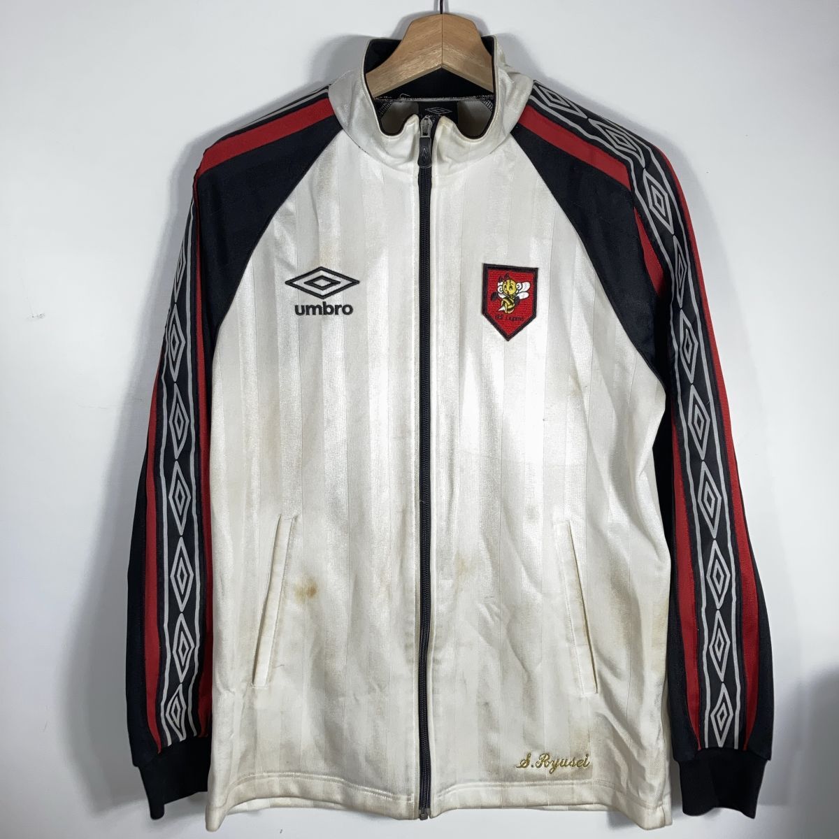 UMBRO　M　アンブロ　ジャージ　アウター　ジャンパー　トップス　古着_画像1