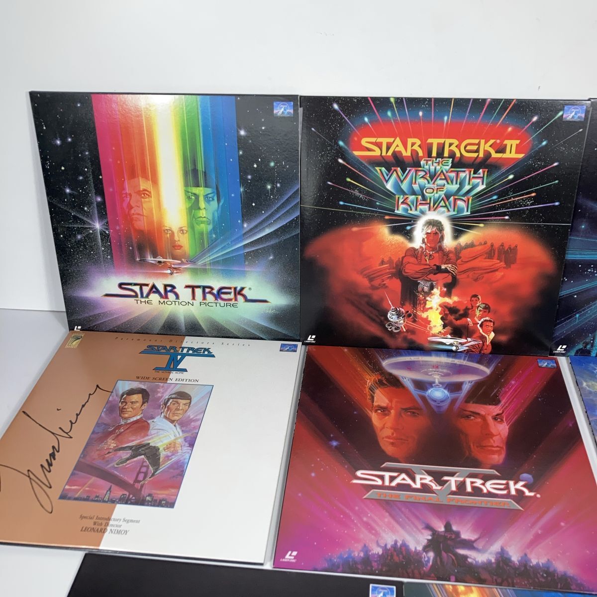 *STAR TREK Star * Trek * collectors * комплект театр версия LD лазерный диск 