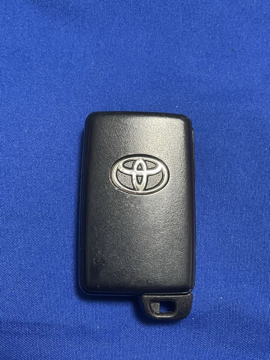 トヨタ 純正 スマートキー 2ボタン 271451-6340基盤 ヴィッツ ラクティス bB ベルタ カローラ ヴァンガード (113)_画像2