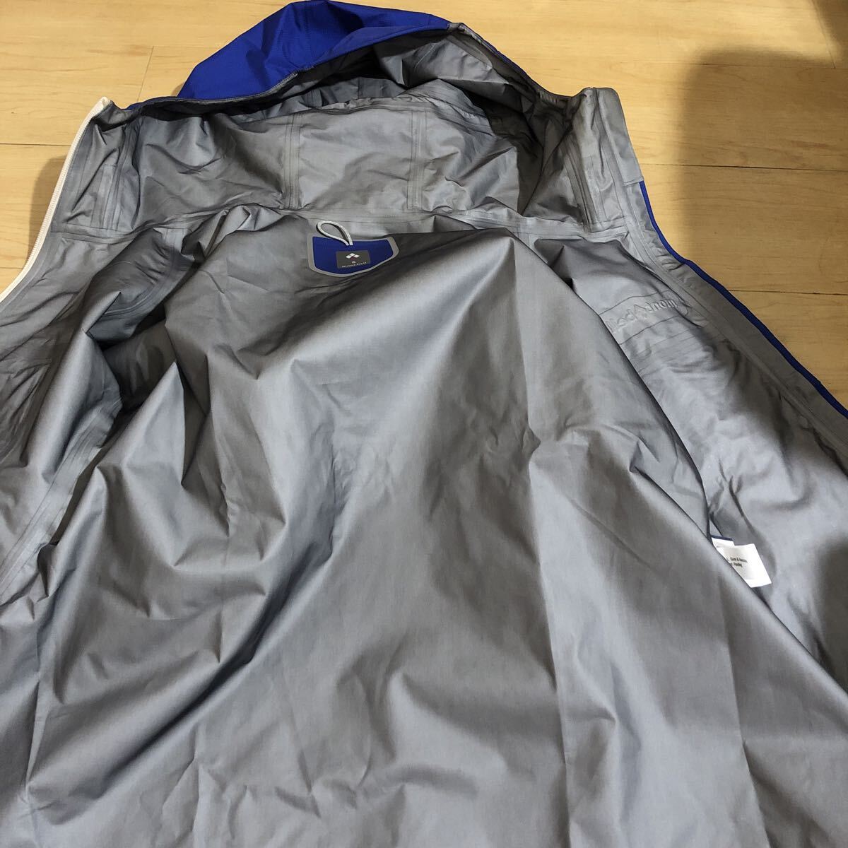 【返品OK★使用少】モンベル×GORETEX レディースS #1128533 ストームクルーザー ジャケット 【mont-bell×ゴアテックス】_画像4