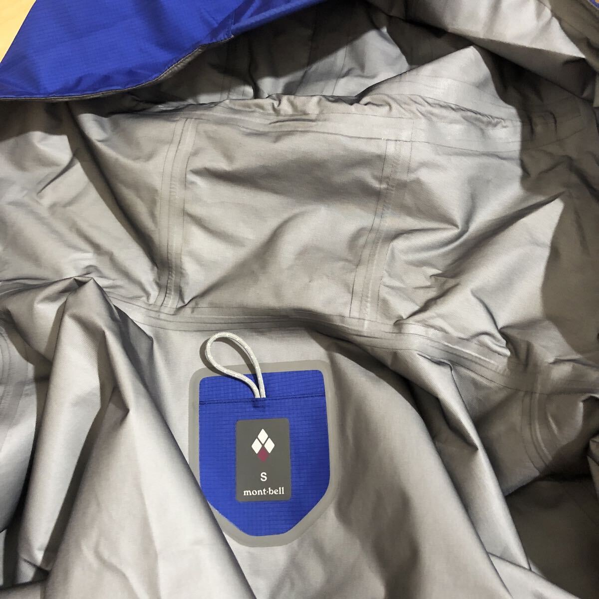 【返品OK★使用少】モンベル×GORETEX レディースS #1128533 ストームクルーザー ジャケット 【mont-bell×ゴアテックス】_画像6